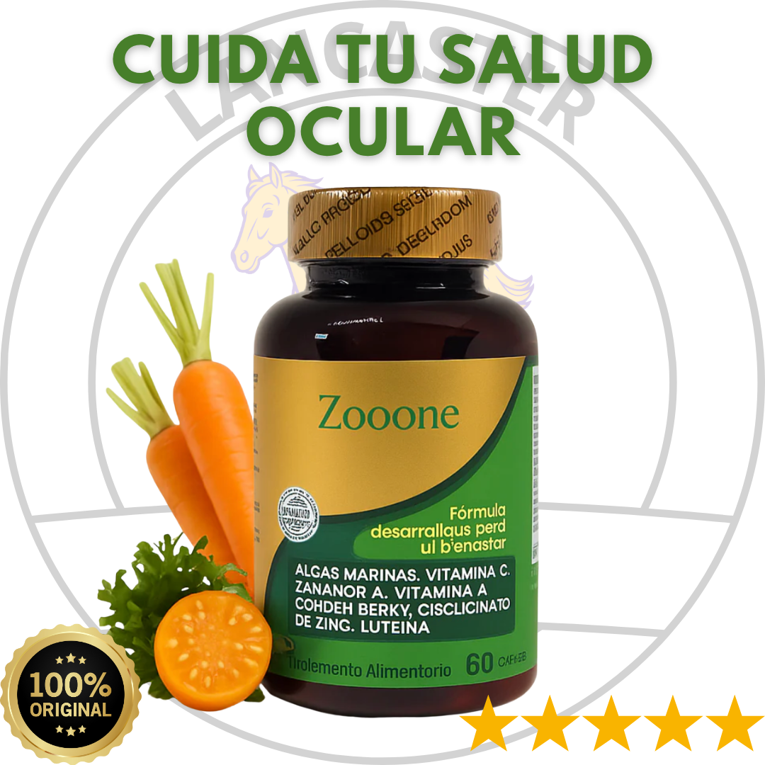Zooone®️ "Salud Ocular" 60 cápsulas